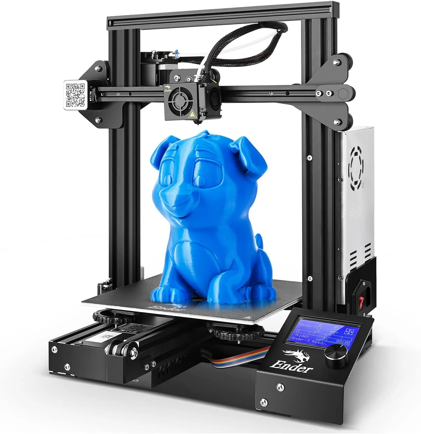 پرینتر سه بعدی کرالیتی Ender 3، پرینتر سه بعدی با کیت قاب فلزی کامل با اندازه چاپ بزرگ 220 x 220 x 250 میلی متر، چاپ پایدار (Ender 3) پرینتر سه بعدی کرالیتی Ender 3، پرینتر سه بعدی با کیت قاب فلزی کامل با اندازه چاپ بزرگ 220 x 220 x 250 میلی متر، چاپ پایدار (Ender 3)