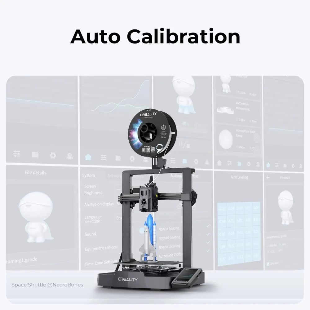 پرینتر سه بعدی Creality Ender 3 V3 KE ارتقا یافته، سرعت بالای 500 میلیمتر بر ثانیه با اکسترودر مستقیم Sprite، پشتیبانی از چاپ 300 درجه سانتیگراد، پرینتر سه بعدی با تراز خودکار برای کودکان و مبتدیان، اندازه چاپ بزرگتر 250x220x220 میلیمتر پرینتر سه بعدی Creality Ender 3 V3 KE ارتقا یافته، سرعت بالای 500 میلیمتر بر ثانیه با اکسترودر مستقیم Sprite، پشتیبانی از چاپ 300 درجه سانتیگراد، پرینتر سه بعدی با تراز خودکار برای کودکان و مبتدیان، اندازه چاپ بزرگتر 250x220x220 میلیمتر