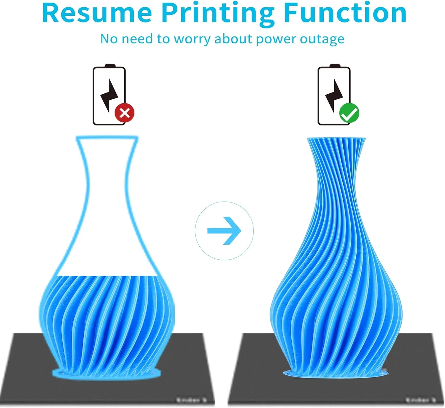 پرینتر سه بعدی کرالیتی Ender 3، پرینتر سه بعدی با کیت قاب فلزی کامل با اندازه چاپ بزرگ 220 x 220 x 250 میلی متر، چاپ پایدار (Ender 3) پرینتر سه بعدی کرالیتی Ender 3، پرینتر سه بعدی با کیت قاب فلزی کامل با اندازه چاپ بزرگ 220 x 220 x 250 میلی متر، چاپ پایدار (Ender 3)