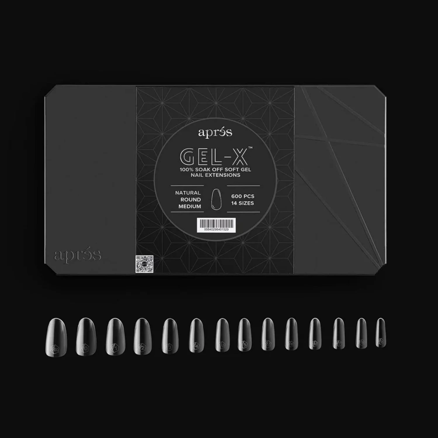 جعبه حاوی 600 عدد تیپ ناخن گرد طبیعی مدیوم 2.0، در 14 سایز مختلف جعبه حاوی 600 عدد تیپ ناخن گرد طبیعی مدیوم 2.0، در 14 سایز مختلف