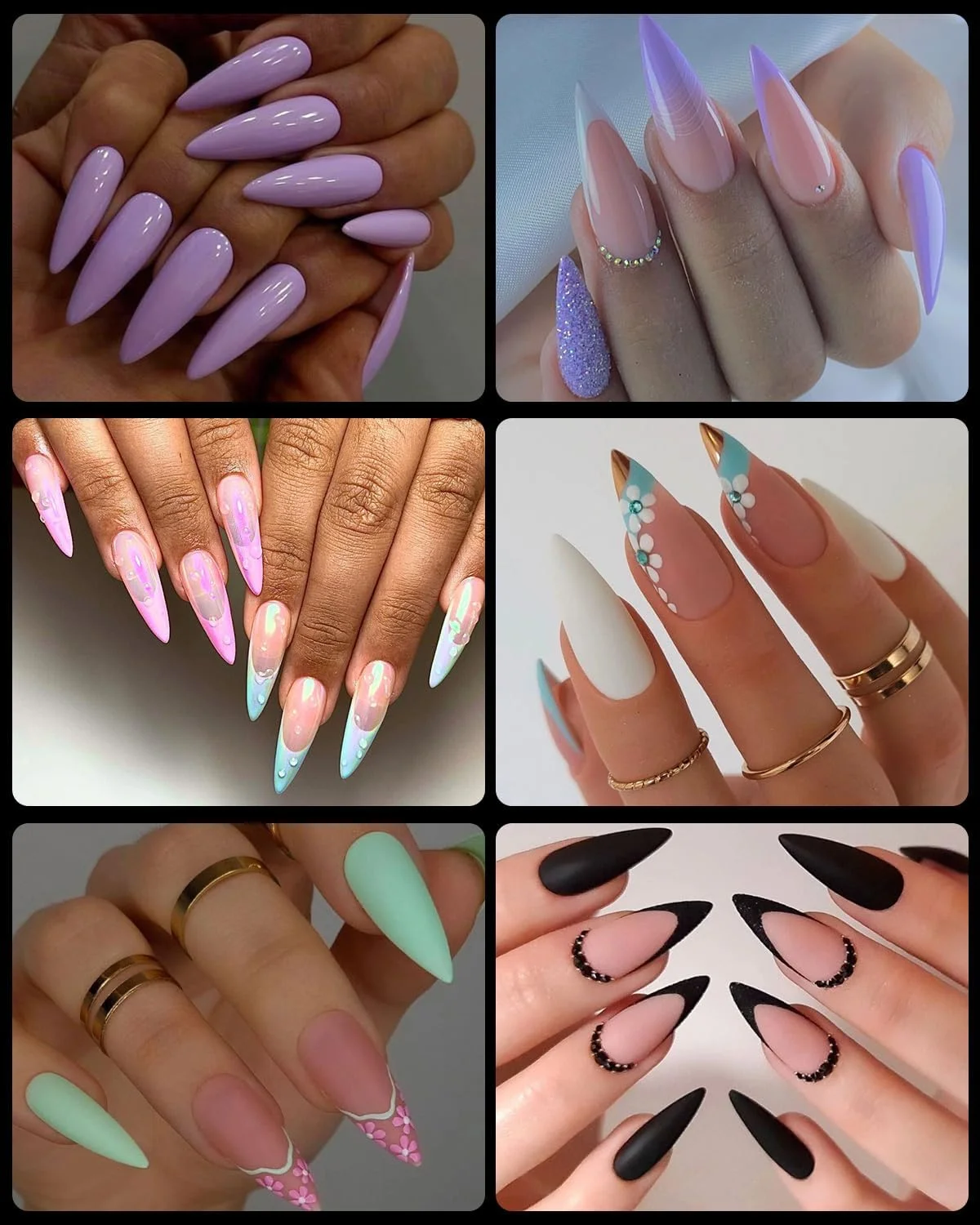 تیپ ناخن ژلی نرم، مدل استیلتو متوسط، 120 عدد تیپ اکستنشن ناخن از قبل پولیش شده با پوشش کامل، نیمه مات تیپ ناخن ژلی نرم، مدل استیلتو متوسط، 120 عدد تیپ اکستنشن ناخن از قبل پولیش شده با پوشش کامل، نیمه مات