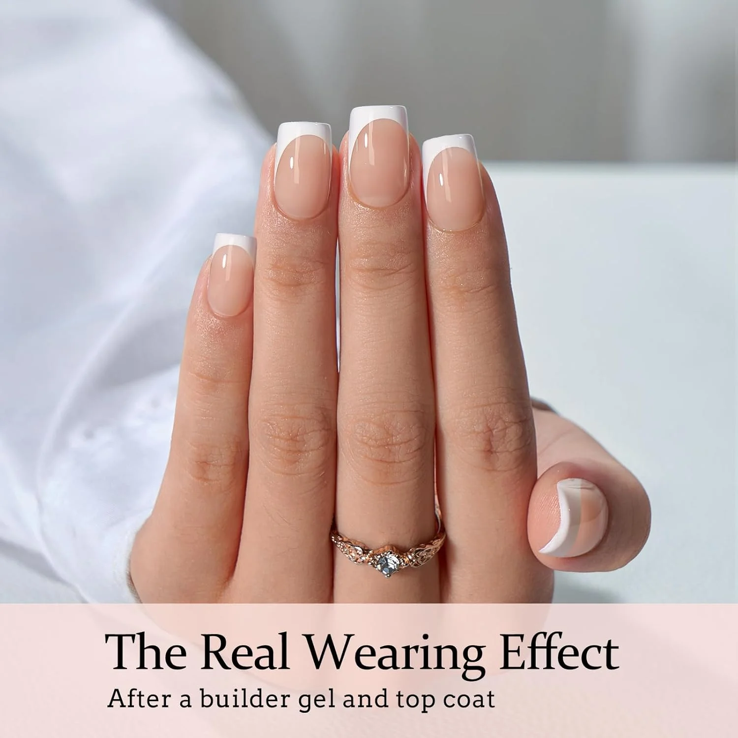 ناخن مصنوعی کوتاه BTArtbox - 160 عدد ناخن فرنچ XCOATTIPS، ناخن مصنوعی مربعی، ناخن ژلی نرم و برهنه برای اکستنشن ژل در 16 سایز ناخن مصنوعی کوتاه BTArtbox - 160 عدد ناخن فرنچ XCOATTIPS، ناخن مصنوعی مربعی، ناخن ژلی نرم و برهنه برای اکستنشن ژل در 16 سایز