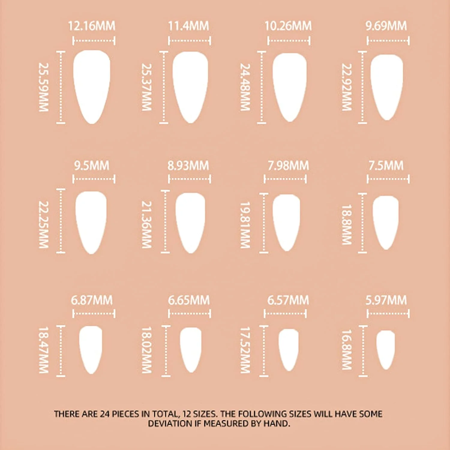 24 عدد ناخن مصنوعی کوتاه تابوتی، مشکی قرمز آمبره، ناخن های چسبی بالرین، ناخن های قابل جابجایی چسبی، ست ناخن های مصنوعی پوشش کامل اکریلیک، لوازم جانبی طراحی ناخن زنانه