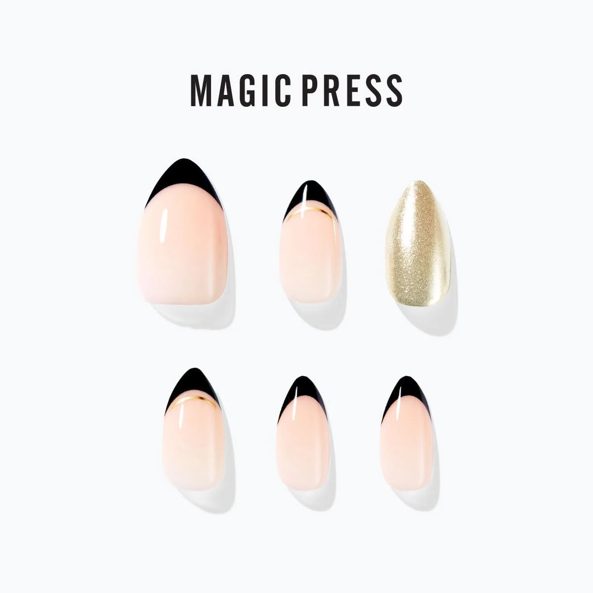 ناخن مصنوعی مجیک پرس طرح Black Edge از دشینگ دیوا ناخن مصنوعی مجیک پرس طرح Black Edge از دشینگ دیوا