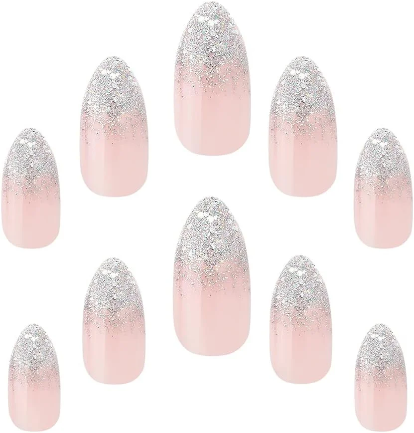 ناخن مصنوعی Elegant Touch مدل Luxes Looks V-I-Please (نوک تیز کوتاه) Elegant Touch 21 گرم