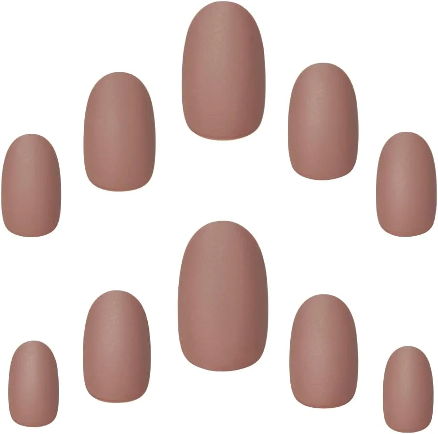 مجموعه ناخن های لمس ظریف رنگ پوست، مینک