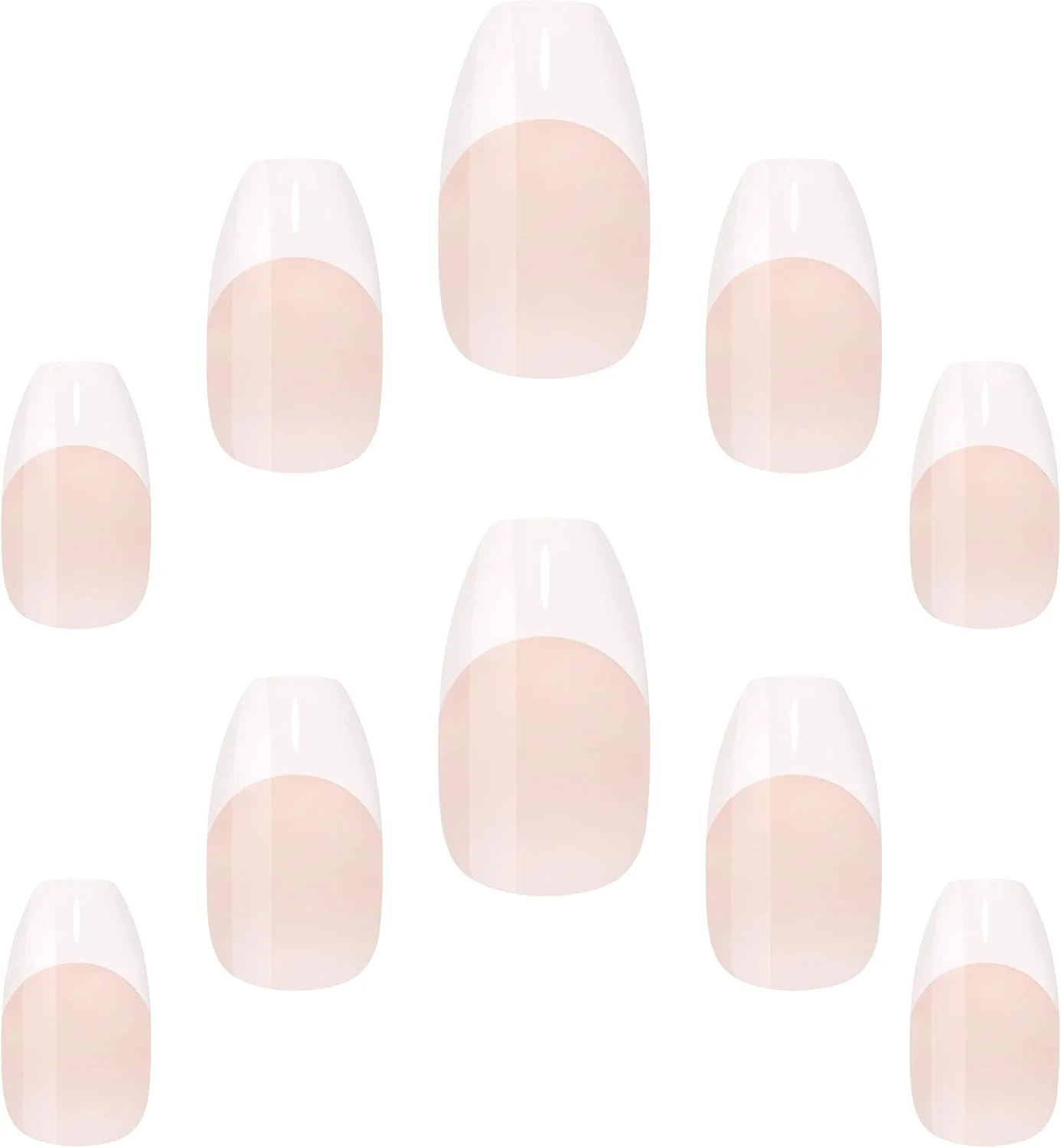 ناخن های فرنچ تاچ ظریف مدل 110