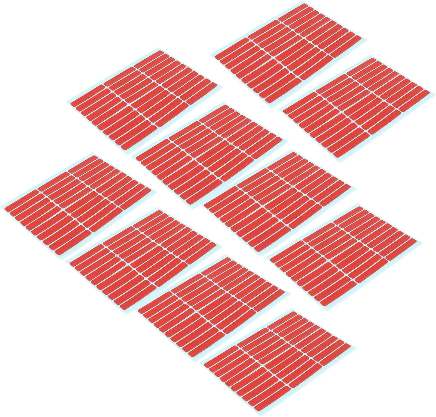 نوار چسب دو طرفه برای چسباندن و نمایش طرح ناخن، 10 ورق برای ثابت کردن فلز در منزل و سالن