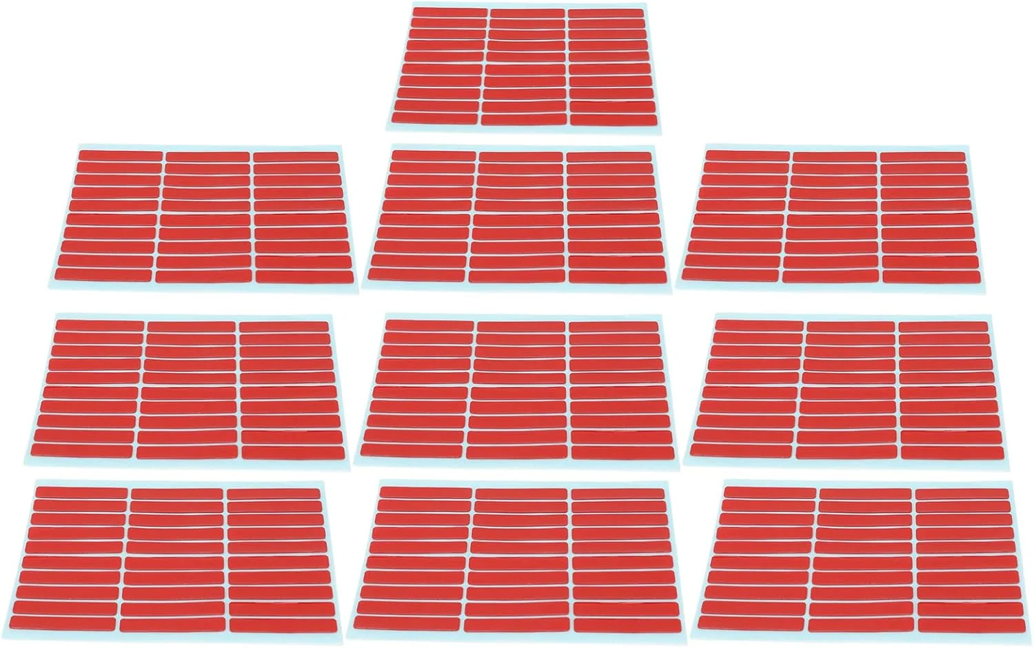 نوار چسب دو طرفه برای چسباندن و نمایش طرح ناخن، 10 ورق برای ثابت کردن فلز در منزل و سالن