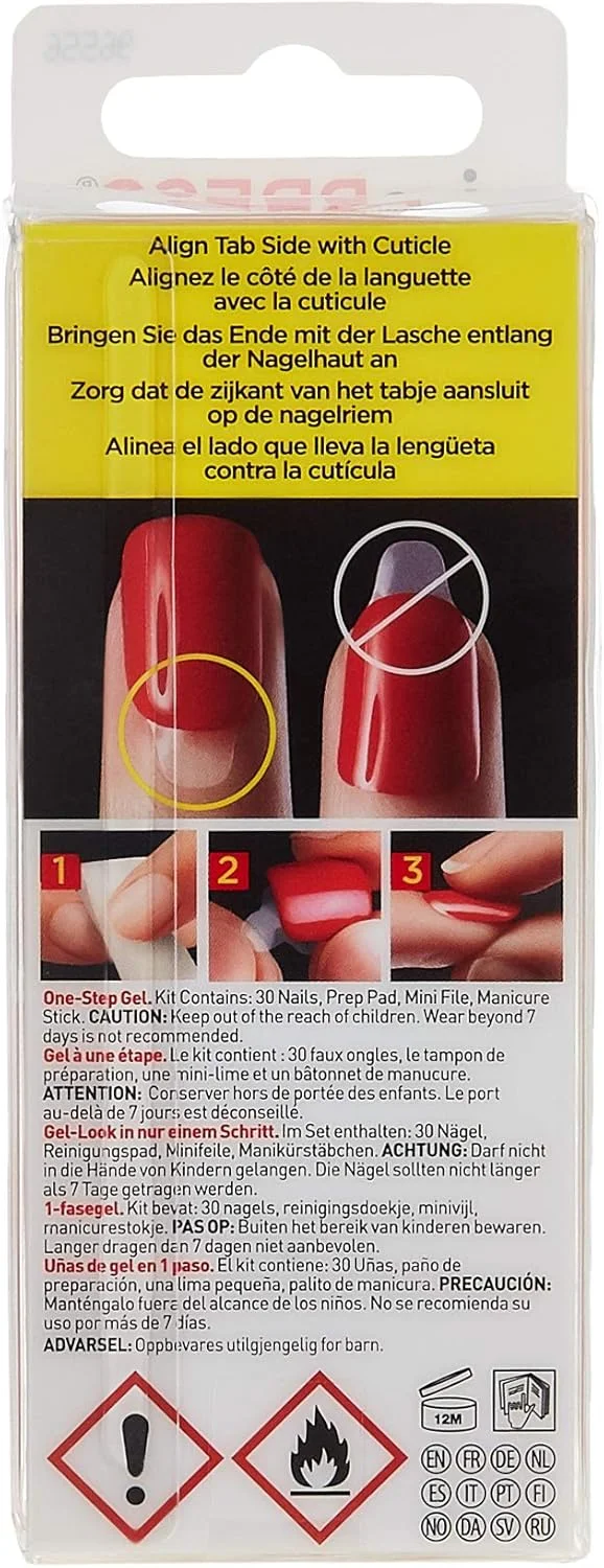 ناخن مصنوعی اکسنت Broadway Impress مدل Moonshine Bipn014 (طرح ها ممکن است متفاوت باشند)