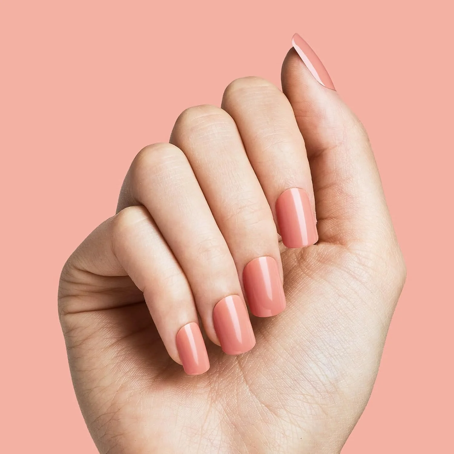 ناخن مصنوعی مربعی کوتاه با پوشش کامل کیس، مدل 100PS14، تعداد 100 عدد