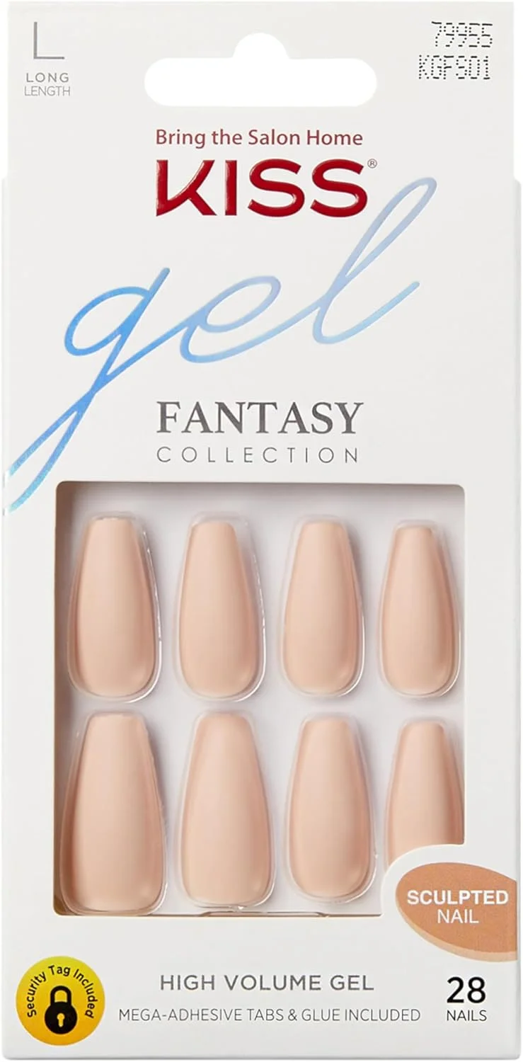 ناخن های مصنوعی ژلی مدل Fantasy Sculpted Nails، Kgfs01C
