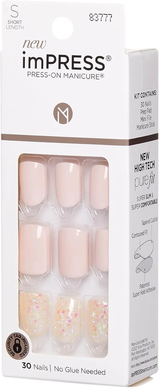 کیت ناخن مصنوعی چسبی ایمپرس کیس، دوروتی، رنگ بدن کیت ناخن مصنوعی چسبی ایمپرس کیس، دوروتی، رنگ بدن