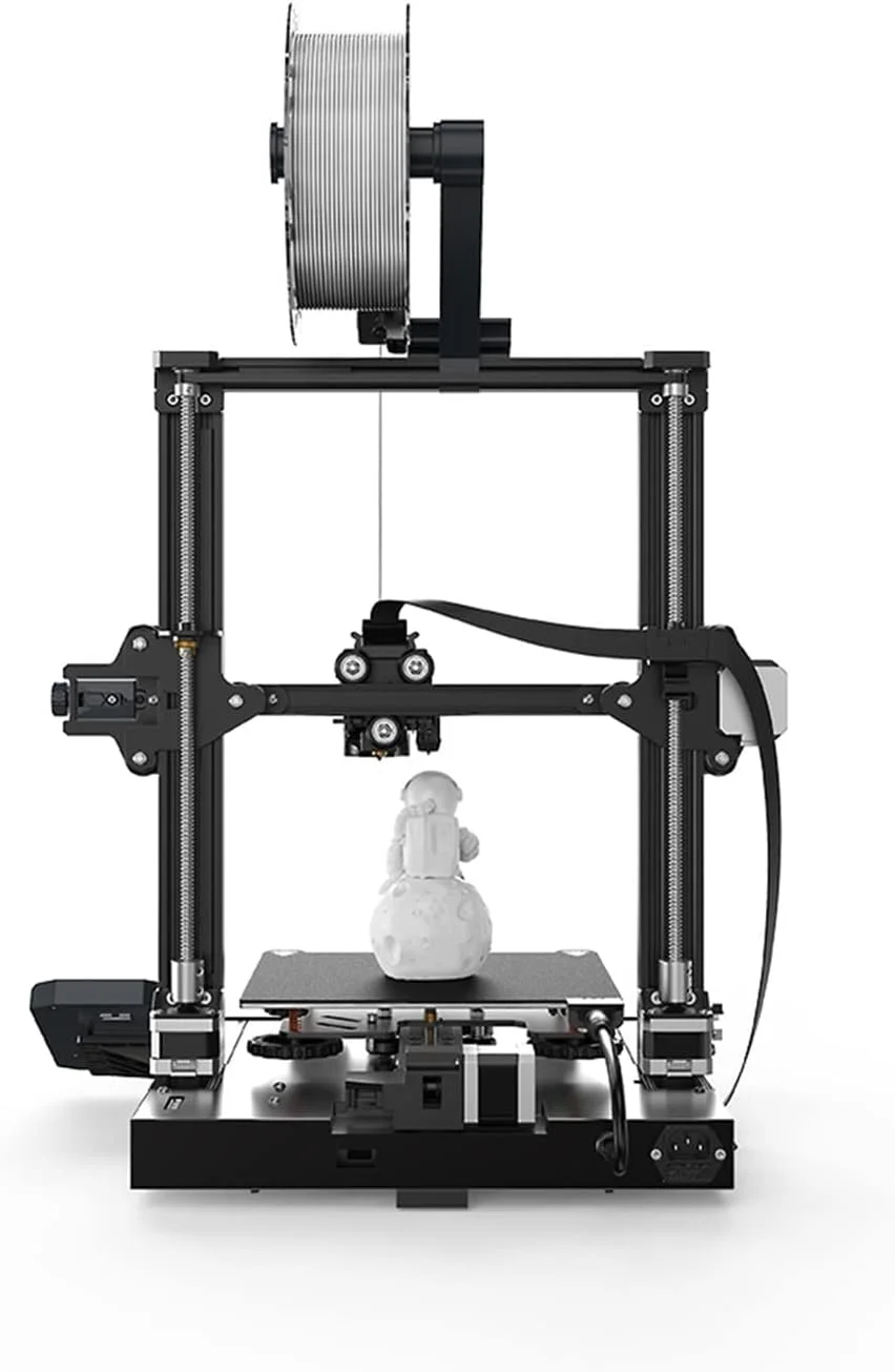 پرینتر سه بعدی DIY مدل Ender-3 S1 با اکسترودر دوگانه دنده ای مستقیم، محور Z دوگانه، 32 بیتی بی صدا، دقت بالا، CR Touch تراز خودکار بستر، تراز اتوماتیک، بدون نویز (رنگ: Ender-3 S1 به همراه 2 کیلوگرم PLA)