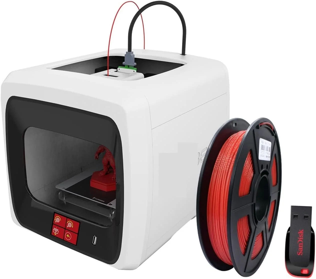 پرینتر سه بعدی مینی قابل حمل، دستگاه پرینتر سه بعدی FDM برای کودکان، رومیزی با دقت بالا و تراز خودکار برای آموزش خانواده پرینتر سه بعدی مینی قابل حمل، دستگاه پرینتر سه بعدی FDM برای کودکان، رومیزی با دقت بالا و تراز خودکار برای آموزش خانواده