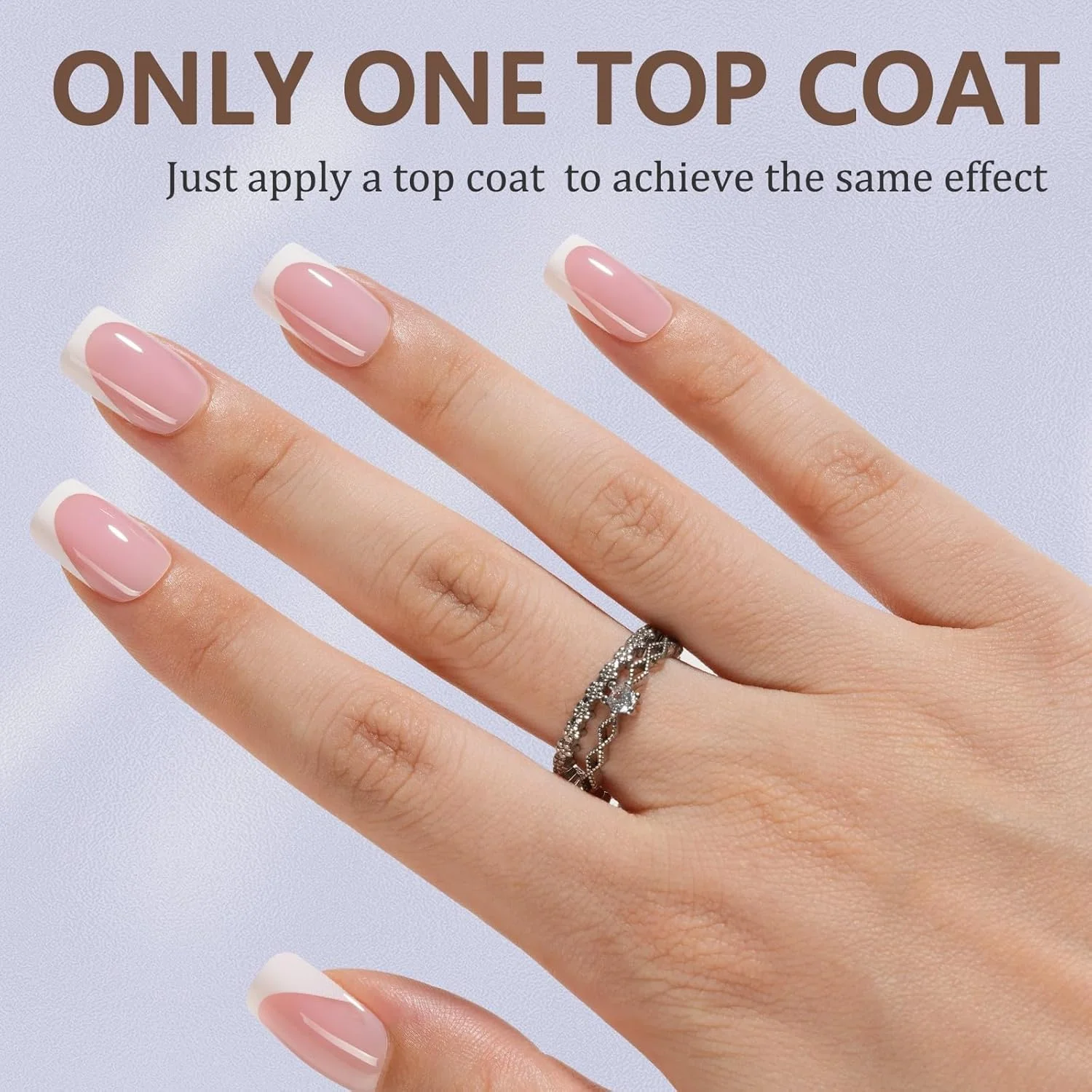 نصائح ناخن ژل فرانسوی Misssix، 160 عدد ناخن مصنوعی فرانسوی کوتاه مربعی صورتی، بدون نیاز به سوهان زدن، ناخن های مصنوعی برای طراحی ناخن DIY در 16 سایز نصائح ناخن ژل فرانسوی Misssix، 160 عدد ناخن مصنوعی فرانسوی کوتاه مربعی صورتی، بدون نیاز به سوهان زدن، ناخن های مصنوعی برای طراحی ناخن DIY در 16 سایز