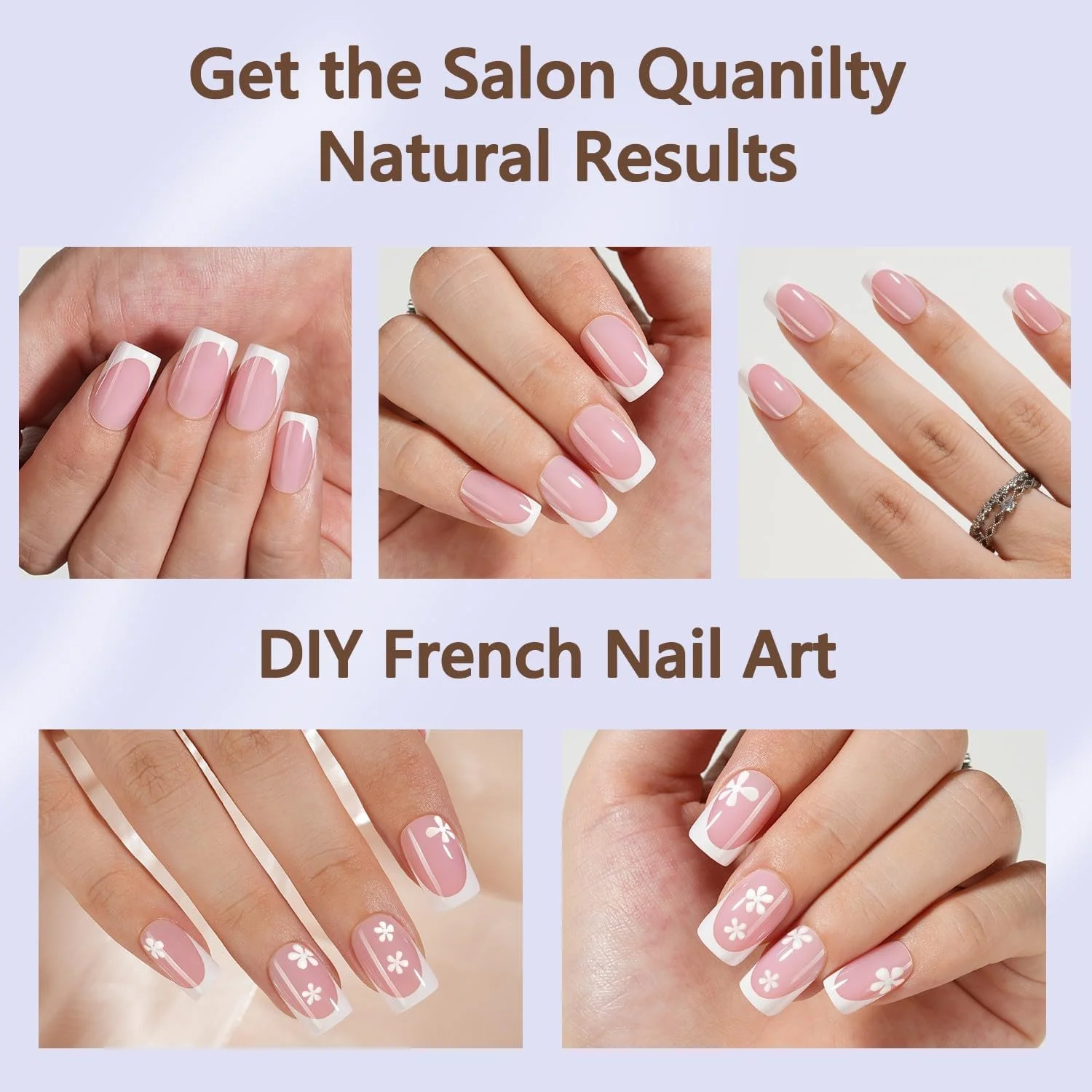 نصائح ناخن ژل فرانسوی Misssix، 160 عدد ناخن مصنوعی فرانسوی کوتاه مربعی صورتی، بدون نیاز به سوهان زدن، ناخن های مصنوعی برای طراحی ناخن DIY در 16 سایز نصائح ناخن ژل فرانسوی Misssix، 160 عدد ناخن مصنوعی فرانسوی کوتاه مربعی صورتی، بدون نیاز به سوهان زدن، ناخن های مصنوعی برای طراحی ناخن DIY در 16 سایز