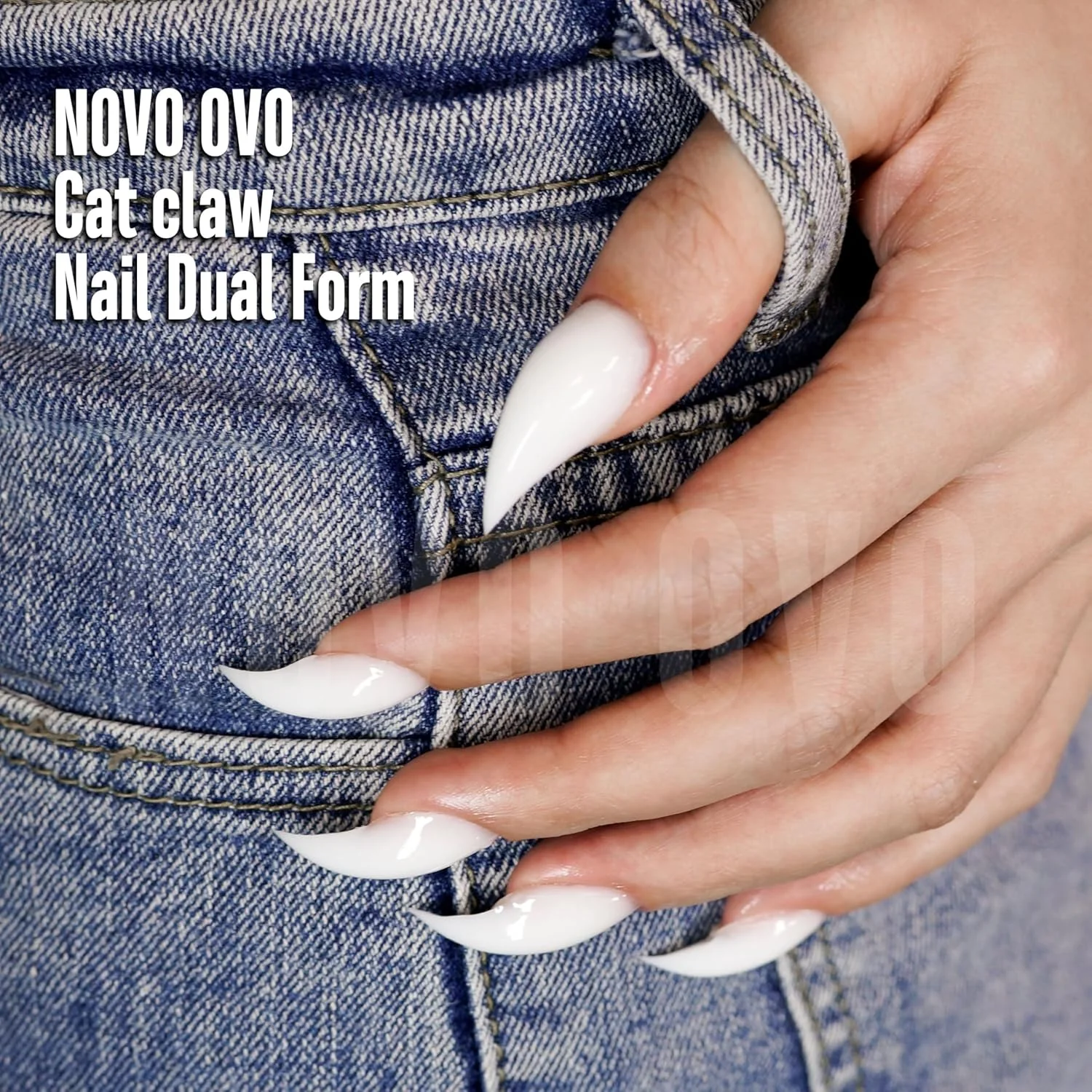 قالب های دوگانه ناخن نوو اوو برای اکستنشن پلی ژل، طرح ناخن سه بعدی پنجه عقاب گربه ای، ناخن های اکریلیک مجسمه سازی شده منحنی شاهین، قالب های پوشش کامل قابل استفاده مجدد، طراحی ناخن هالووین، 280 عدد در 14 سایز قالب های دوگانه ناخن نوو اوو برای اکستنشن پلی ژل، طرح ناخن سه بعدی پنجه عقاب گربه ای، ناخن های اکریلیک مجسمه سازی شده منحنی شاهین، قالب های پوشش کامل قابل استفاده مجدد، طراحی ناخن هالووین، 280 عدد در 14 سایز