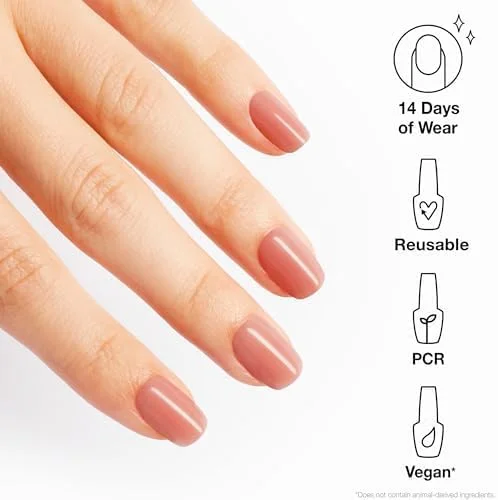 ناخن مصنوعی چسبی OPI xPRESS-ON، طرح Somewhere Over The Rainbow Mountains