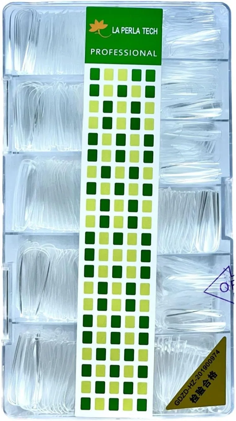 نک ناخن حرفه ای، ناخن های اکرلیک شفاف، پوشش کامل، نک های مصنوعی تابوتی، اکستنشن ناخن، ناخن های بلند، 10 سایز، 500 عدد نک ناخن حرفه ای، ناخن های اکرلیک شفاف، پوشش کامل، نک های مصنوعی تابوتی، اکستنشن ناخن، ناخن های بلند، 10 سایز، 500 عدد