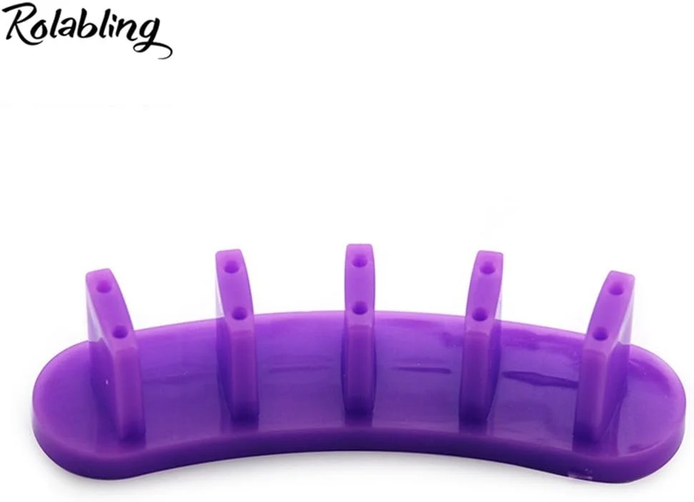 ست ۳ عددی پایه نگهدارنده ناخن مصنوعی برای تمرین طراحی ناخن و نمایش لاک ژل (بنفش) ست ۳ عددی پایه نگهدارنده ناخن مصنوعی برای تمرین طراحی ناخن و نمایش لاک ژل (بنفش)