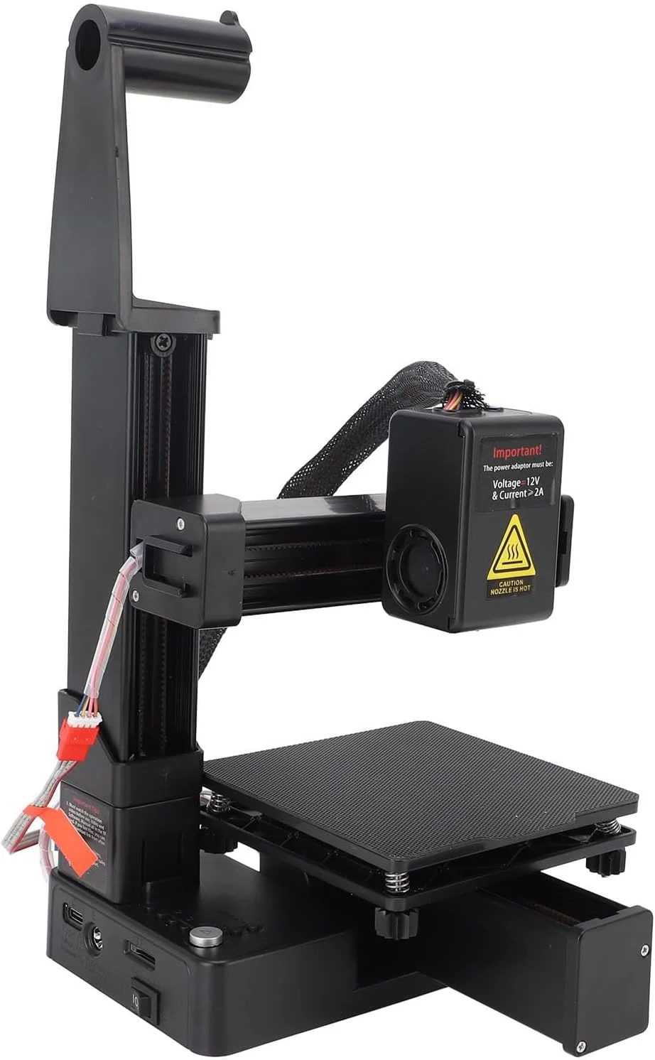 پرینتر سه بعدی متن باز، حجم ساخت 100x100x100 میلی متر، پرینتر سه بعدی با دقت بالا، گرمایش سریع، جمع و جور با گزینه های چاپ متنوع