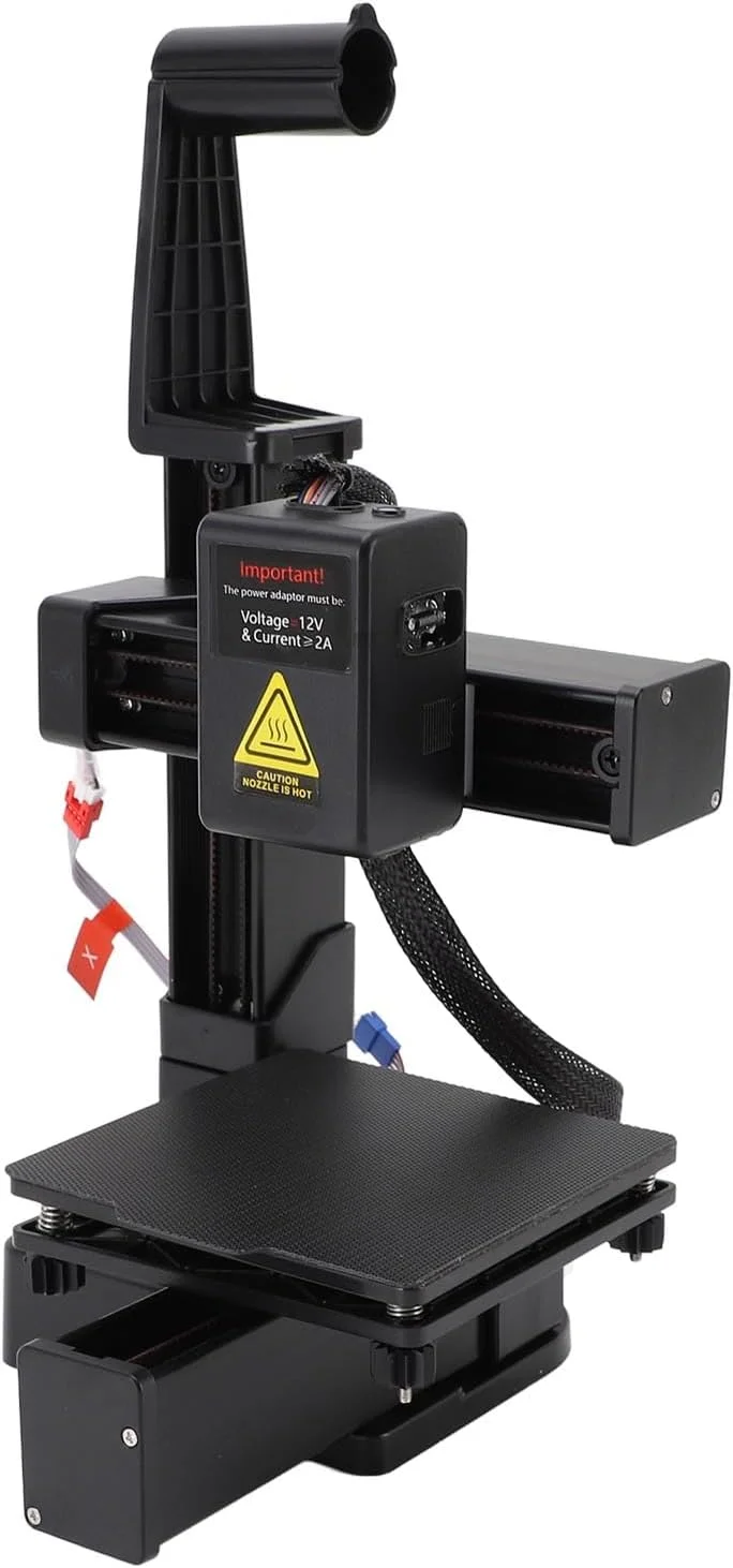 پرینتر سه بعدی کوچک Fockety Mini، 40mm/s 100x100x100mm، پشتیبانی از فیلامنت PLA TPU 1.75mm، دستگاه چاپ سه بعدی برای مبتدیان و کودکان، ایمن برای کودکان (دوشاخه UK)