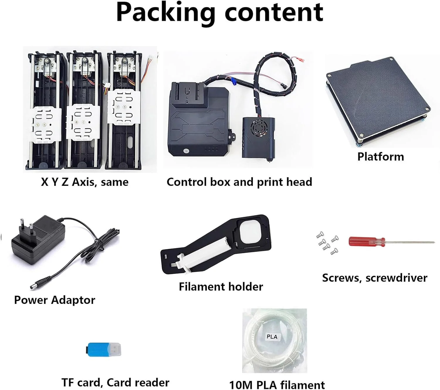 دستگاه چاپ سه بعدی رومیزی کوچک Irovami برای کودکان، سایز چاپ 100x100x100 میلی‌متر، پلتفرم جداشدنی، چاپ تک کلیدی با کارت TF، نمونه فیلامنت PLA برای مبتدیان، آموزش خانگی