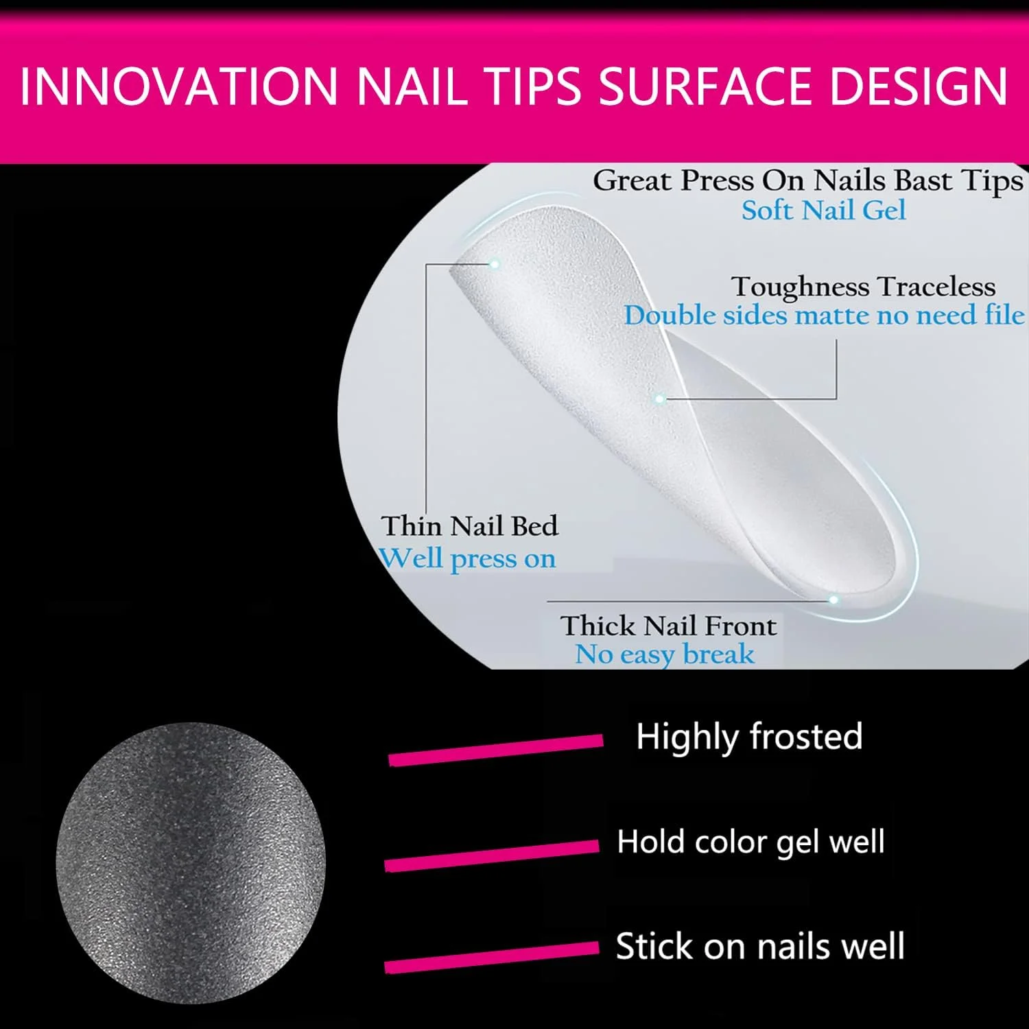 UNA GELLA ناخن مصنوعی ژلی مربعی کامل، سوهان خورده، 120 عددی، نوک ناخن های بلند فشاری XXL بدون منحنی C، نوک ناخن های فوق العاده بلند، نوک ناخن های مربعی صاف بلند شفاف، ناخن های مربعی مخروطی، نوک ژل نرم
