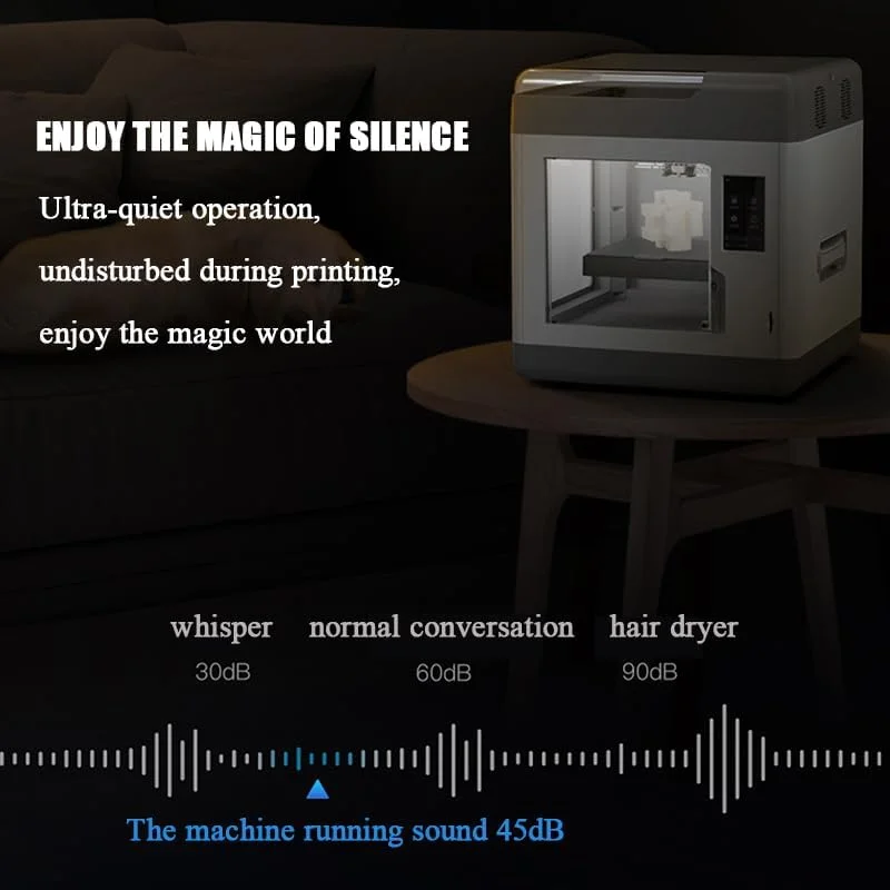 مینی پرینتر سه بعدی، تراز خودکار، پرینتر سه بعدی DIY برای مبتدیان، قطر مواد مصرفی 1.75 میلی متر با نازل دمای بالا 250 درجه، اکسترودر درایو مستقیم، اندازه چاپ 6.8 * 6.8 * 6.4 اینچ مینی پرینتر سه بعدی، تراز خودکار، پرینتر سه بعدی DIY برای مبتدیان، قطر مواد مصرفی 1.75 میلی متر با نازل دمای بالا 250 درجه، اکسترودر درایو مستقیم، اندازه چاپ 6.8 * 6.8 * 6.4 اینچ