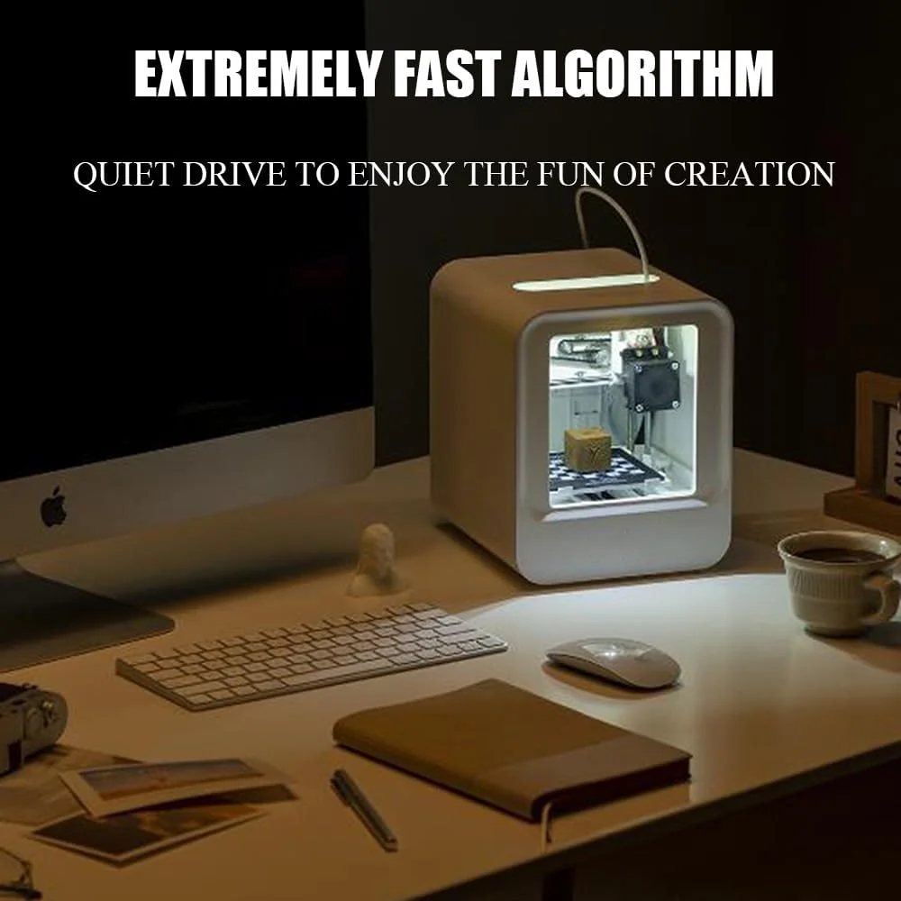 پرینتر سه بعدی کوچک، تراز خودکار، پرینتر سه بعدی DIY برای مبتدیان، سرعت چاپ 80 میلی متر بر ثانیه (حداکثر) با نازل دمای بالا 250؟ اکسترودر درایو مستقیم، اندازه چاپ 6.8 * 6.8 * 6.4 اینچ پرینتر سه بعدی کوچک، تراز خودکار، پرینتر سه بعدی DIY برای مبتدیان، سرعت چاپ 80 میلی متر بر ثانیه (حداکثر) با نازل دمای بالا 250؟ اکسترودر درایو مستقیم، اندازه چاپ 6.8 * 6.8 * 6.4 اینچ