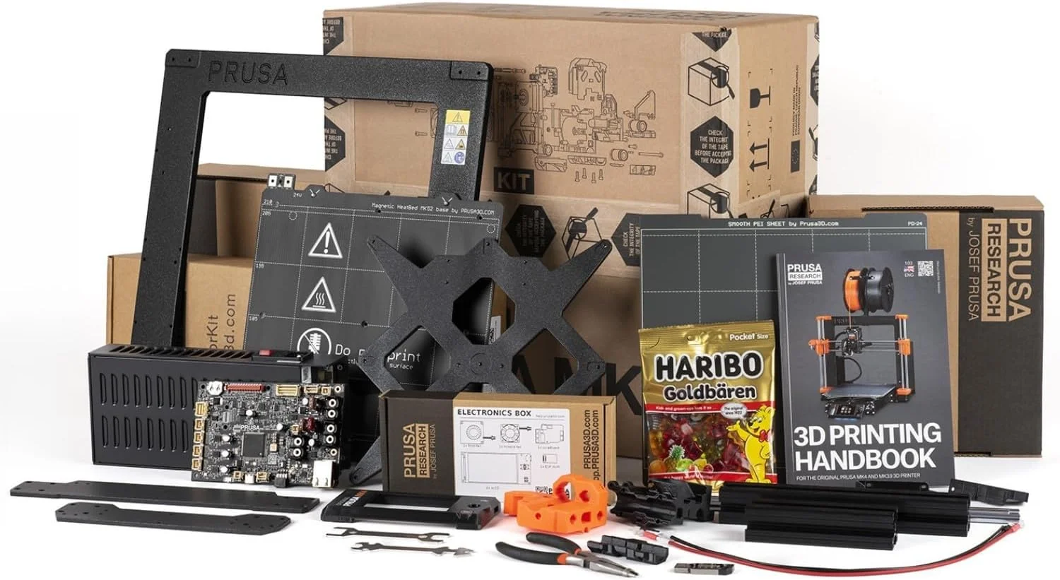 کیت پرینتر سه بعدی اورجینال Prusa MK4S، دارای ورقههای چاپ جداشدنی، کیت پرینتر سه بعدی DYI مناسب برای مبتدیان، سرگرمکننده برای مونتاژ، کالیبراسیون خودکار، شامل نمونه فیلامنت، اندازه چاپ 250x210x220 میلیمتر کیت پرینتر سه بعدی اورجینال Prusa MK4S، دارای ورقههای چاپ جداشدنی، کیت پرینتر سه بعدی DYI مناسب برای مبتدیان، سرگرمکننده برای مونتاژ، کالیبراسیون خودکار، شامل نمونه فیلامنت، اندازه چاپ 250x210x220 میلیمتر