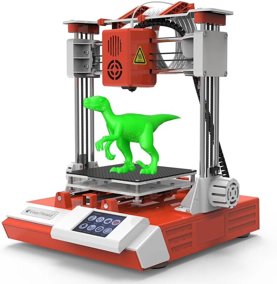 دستگاه پرینتر سه بعدی Pepisky K6 FDM، ابعاد چاپ 150x150x150 میلی‌متر، صفحه جداشدنی با صفحه لمسی 2.4 اینچی، قابلیت چاپ با کارت TF و اتصال USB برای مبتدیان