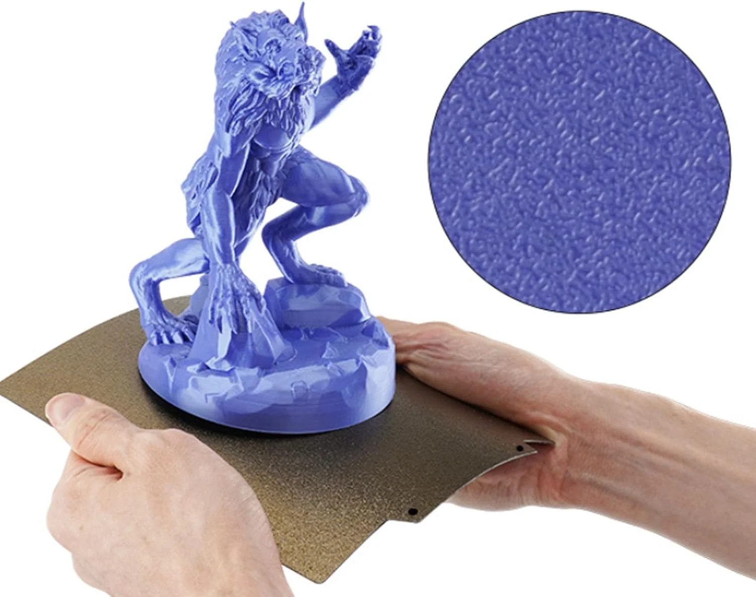 صفحه ساخت پرینتر سه بعدی یک طرفه PEI با پایه مغناطیسی انعطاف پذیر 320x310 میلی متر