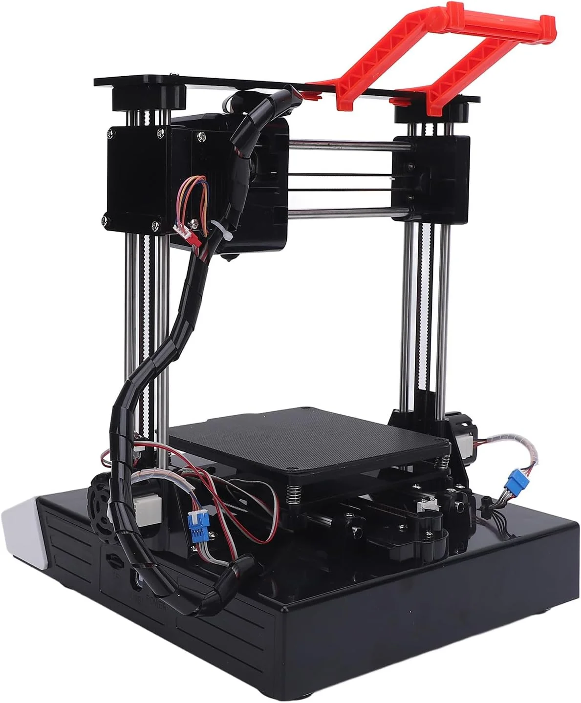 پرینتر سه بعدی برای مبتدیان، اندازه چاپ 100x100x100 میلی متر، فیلامنت PLA 1.75 میلی متری، دستگاه چاپ سه بعدی کوچک، نازل 0.4 میلی متری (دوشاخه UK)