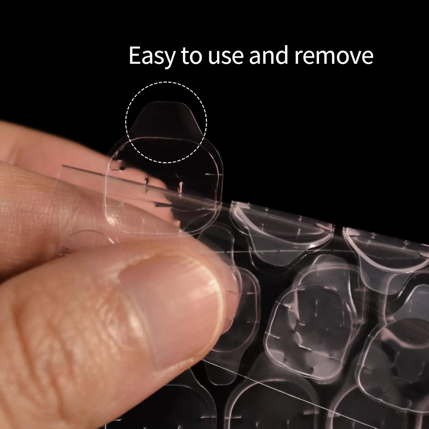 برچسب های چسب ناخن صورتی شفاف برای ناخن های مصنوعی، چسب ژله ای دو طرفه، لوازم جانبی طراحی ناخن، 240 عدد در 10 ورق برچسب های چسب ناخن صورتی شفاف برای ناخن های مصنوعی، چسب ژله ای دو طرفه، لوازم جانبی طراحی ناخن، 240 عدد در 10 ورق