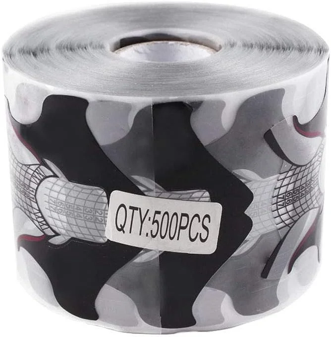 500 عدد استیکر فرم ناخن طرح پروانه مشکی 500 عدد استیکر فرم ناخن طرح پروانه مشکی