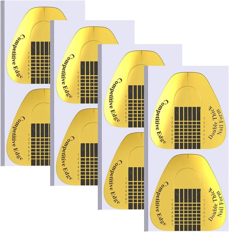 400 عدد قالب ناخن، قالب های اکستنشن ناخن پلی ژل برای ناخن های اکریلیک، برچسب های راهنمای نوک ناخن خود چسب، قالب های برچسب ناخن ژل، تجهیزات هنر ناخن منحنی یادگیری سازنده برای سالن، نعل اسب طلایی 400 عدد قالب ناخن، قالب های اکستنشن ناخن پلی ژل برای ناخن های اکریلیک، برچسب های راهنمای نوک ناخن خود چسب، قالب های برچسب ناخن ژل، تجهیزات هنر ناخن منحنی یادگیری سازنده برای سالن، نعل اسب طلایی