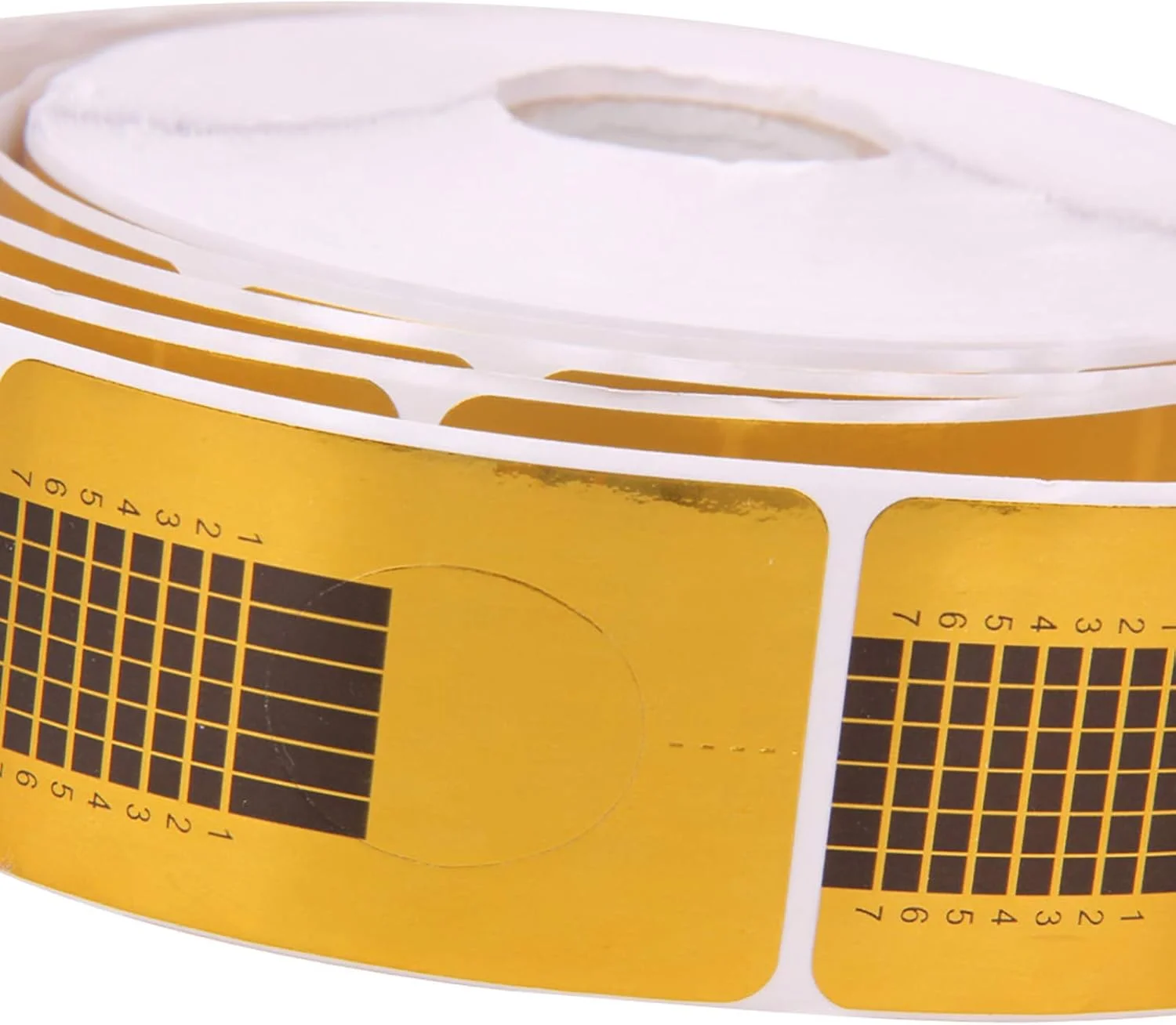 ۵۰۰ عدد برچسب فرم ناخن، راهنمای اکستنشن نوک های خود چسب برای طراحی ناخن با ژل اکریلیک و یو وی، لوازم جانبی سالن ۵۰۰ عدد برچسب فرم ناخن، راهنمای اکستنشن نوک های خود چسب برای طراحی ناخن با ژل اکریلیک و یو وی، لوازم جانبی سالن