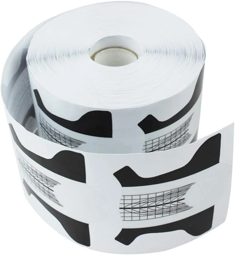 500 عدد فرم ناخن، استیکرهای راهنمای طراحی ناخن مشکی و شفاف برای ابزار مانیکور و اکستنشن ناخن با ژل UV آکریلیک 500 عدد فرم ناخن، استیکرهای راهنمای طراحی ناخن مشکی و شفاف برای ابزار مانیکور و اکستنشن ناخن با ژل UV آکریلیک