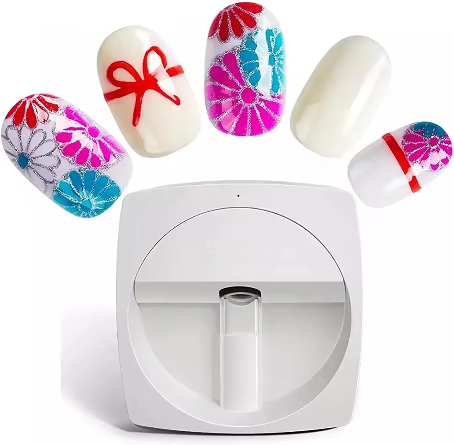 دستگاه چاپگر دیجیتال طرح ناخن موبایل، دستگاه هوشمند چاپ سه بعدی ناخن، پشتیبانی از وای فای/DIY/USB، رزولوشن چاپ 2400Dpi، مناسب برای کودکان/سالن ناخن/مانیکوریست/علاقه مندان به ناخن دستگاه چاپگر دیجیتال طرح ناخن موبایل، دستگاه هوشمند چاپ سه بعدی ناخن، پشتیبانی از وای فای/DIY/USB، رزولوشن چاپ 2400Dpi، مناسب برای کودکان/سالن ناخن/مانیکوریست/علاقه مندان به ناخن