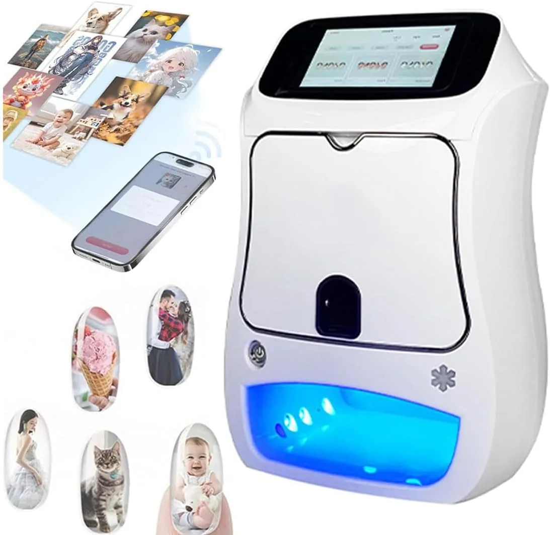 دستگاه چاپگر سه بعدی طرح ناخن با صفحه لمسی 10.1 اینچی، دستگاه خودکار طراحی ناخن با کنترل WIFI، چاپ سریع 10 ثانیه ای، USB، دستگاه هوشمند DIY برای خشک کردن لاک ناخن دستگاه چاپگر سه بعدی طرح ناخن با صفحه لمسی 10.1 اینچی، دستگاه خودکار طراحی ناخن با کنترل WIFI، چاپ سریع 10 ثانیه ای، USB، دستگاه هوشمند DIY برای خشک کردن لاک ناخن
