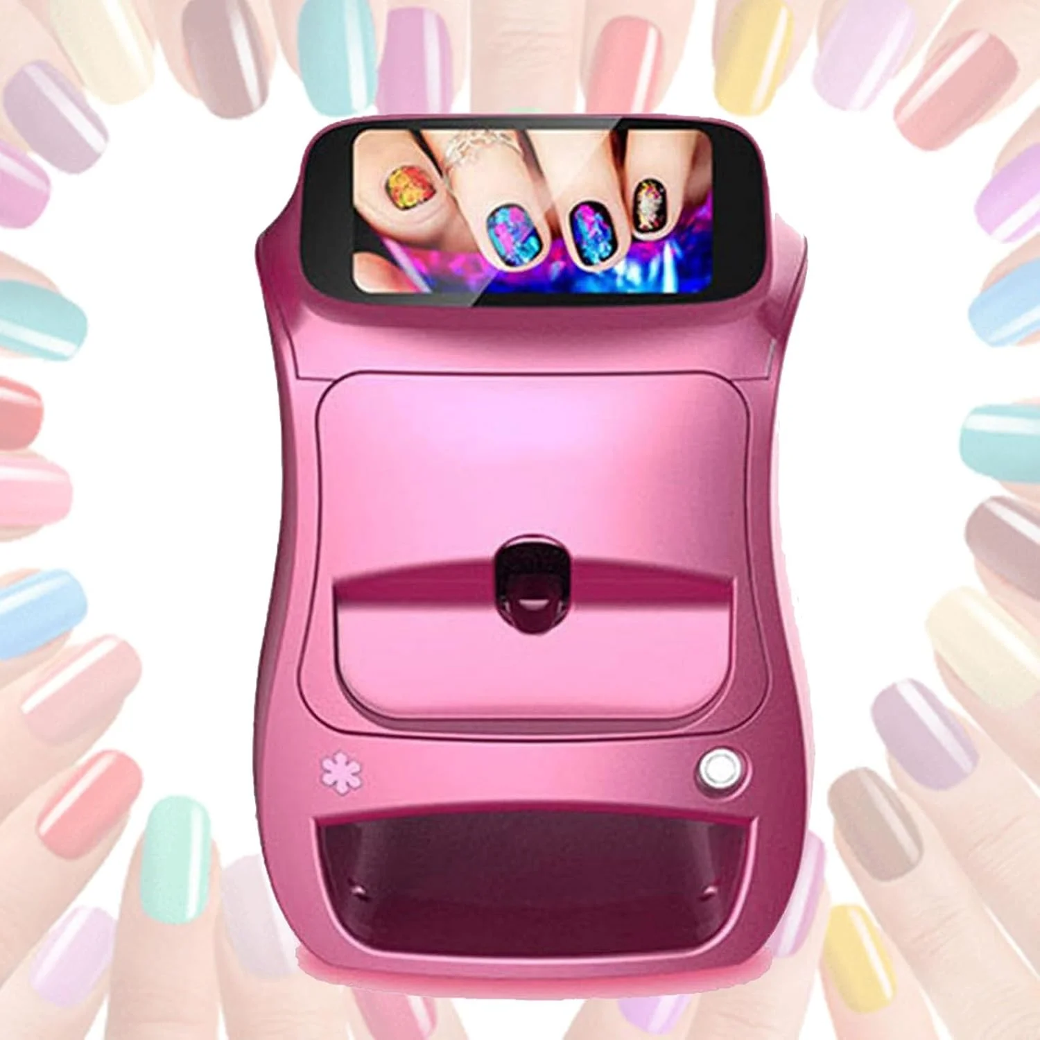 دستگاه چاپ ناخن با کنترل تلفن، دستگاه هوشمند اتوماتیک سه بعدی ناخن، پشتیبانی از WiFi/DIY/USB، دستگاه چاپ دیجیتال اتوماتیک هنر ناخن، برای زیبایی هنر ناخن و مراقبت شخصی دستگاه چاپ ناخن با کنترل تلفن، دستگاه هوشمند اتوماتیک سه بعدی ناخن، پشتیبانی از WiFi/DIY/USB، دستگاه چاپ دیجیتال اتوماتیک هنر ناخن، برای زیبایی هنر ناخن و مراقبت شخصی
