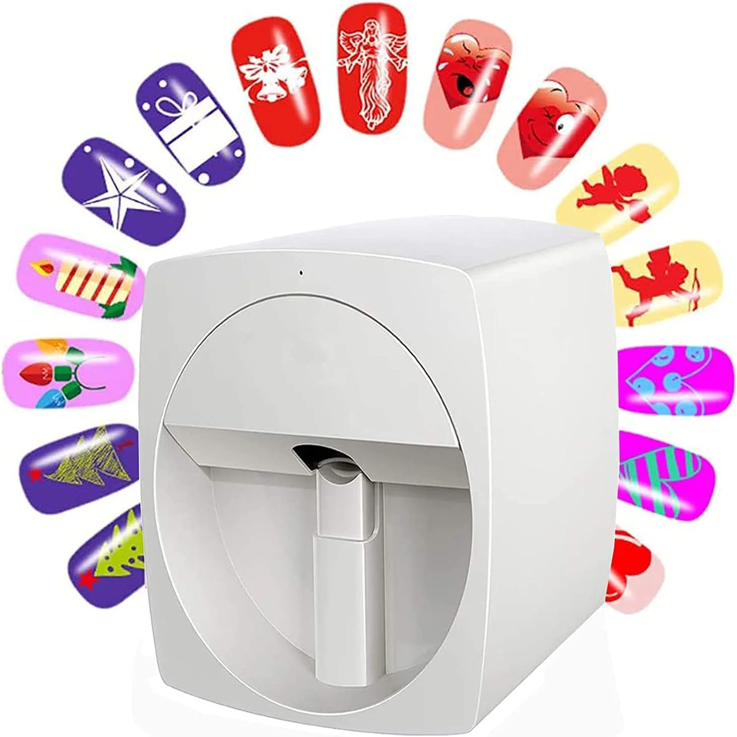 دستگاه چاپ ناخن سه بعدی قابل حمل ERTUUYD، دستگاه چاپ هنر ناخن موبایل، استفاده از برنامه در تلفن یا تبلت برای کنترل دستگاه طراحی ناخن، برای استفاده در سالن خانگی دستگاه چاپ ناخن سه بعدی قابل حمل ERTUUYD، دستگاه چاپ هنر ناخن موبایل، استفاده از برنامه در تلفن یا تبلت برای کنترل دستگاه طراحی ناخن، برای استفاده در سالن خانگی