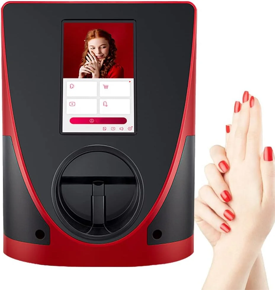 دستگاه چاپگر سه بعدی اتوماتیک طراحی ناخن، دستگاه چاپگر چند منظوره هوشمند قابل حمل طراحی ناخن، چاپگر فیلم ناخن با صفحه نمایش 10.1 اینچی، تجهیزات حرفه ای هنر ناخن دستگاه چاپگر سه بعدی اتوماتیک طراحی ناخن، دستگاه چاپگر چند منظوره هوشمند قابل حمل طراحی ناخن، چاپگر فیلم ناخن با صفحه نمایش 10.1 اینچی، تجهیزات حرفه ای هنر ناخن