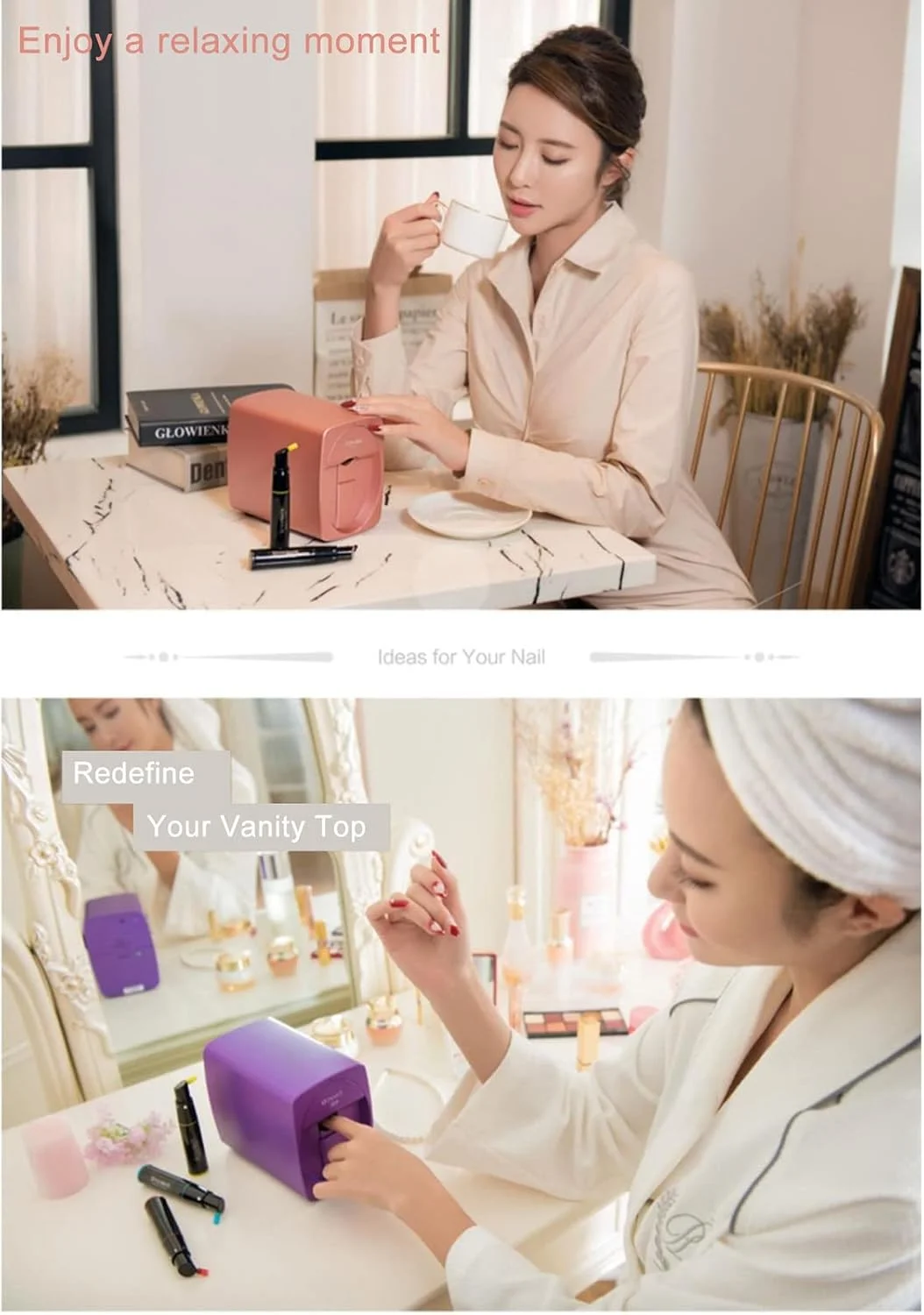 دستگاه سه بعدی تمام اتوماتیک، مناسب برای خانه های کوچک، اتصال به اپلیکیشن موبایل/دستگاه های چاپگر، پشتیبانی از وای فای/DIY/USB، هنر ناخن طرح دار قابل حمل، زرد (رنگ: زرد) دستگاه سه بعدی تمام اتوماتیک، مناسب برای خانه های کوچک، اتصال به اپلیکیشن موبایل/دستگاه های چاپگر، پشتیبانی از وای فای/DIY/USB، هنر ناخن طرح دار قابل حمل، زرد (رنگ: زرد)