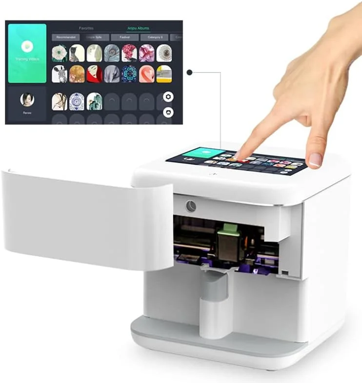 دستگاه چاپ ناخن سه بعدی هوشمند اتوماتیک، دستگاه چاپ قابل حمل ناخن سه بعدی، دستگاه چاپ چند منظوره قابل حمل هنر ناخن، دستگاه چاپگر دیجیتال حرفه ای هنر ناخن دستگاه چاپ ناخن سه بعدی هوشمند اتوماتیک، دستگاه چاپ قابل حمل ناخن سه بعدی، دستگاه چاپ چند منظوره قابل حمل هنر ناخن، دستگاه چاپگر دیجیتال حرفه ای هنر ناخن