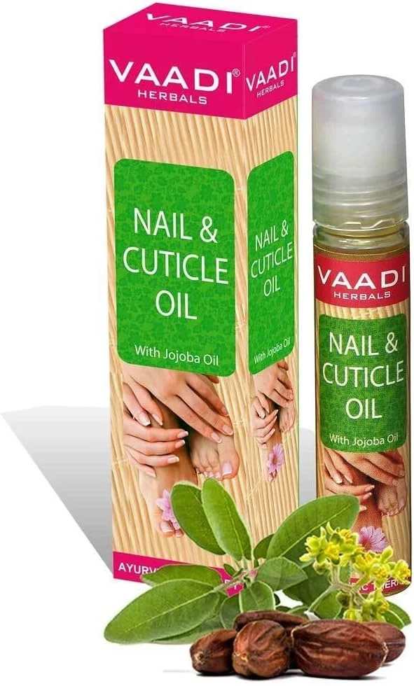 روغن ناخن و کوتیکول ارگانیک گیاهی وادی با روغن جوجوبا - التیام قرمزی و درد - تقویت ناخن های نازک و شکننده - 10 میلی لیتر