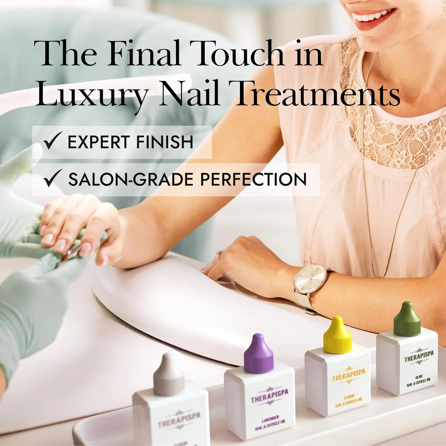 روغن ناخن و کوتیکول THERAPISPA حاوی آووکادو، جوجوبا، بیوتین و ویتامین E – تغذیه کننده کوتیکول، تقویت کننده ناخن و پشتیبانی از رشد ناخن (اسطوخودوس، 59 میلی لیتر)