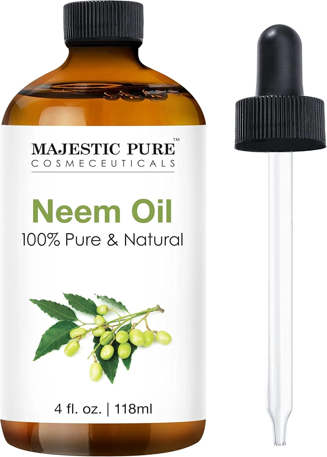 اسپری روغن چریش خالص مجستیک برای گیاهان و ترکیب روغن های اساسی، ۱۰۰٪ خالص پرس سرد، ایمن برای سگ ها، عالی برای مراقبت از پوست/مو، روغن ماساژ، ناخن ها، آکنه و مرطوب کننده برای پوست خشک، ۱۲۰ میلی لیتر